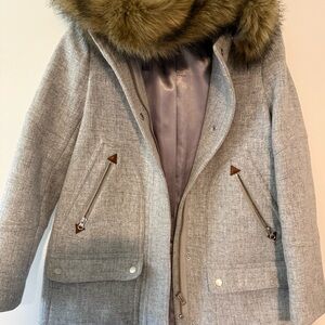 J. Crew Italian Stadium Cloth Coat